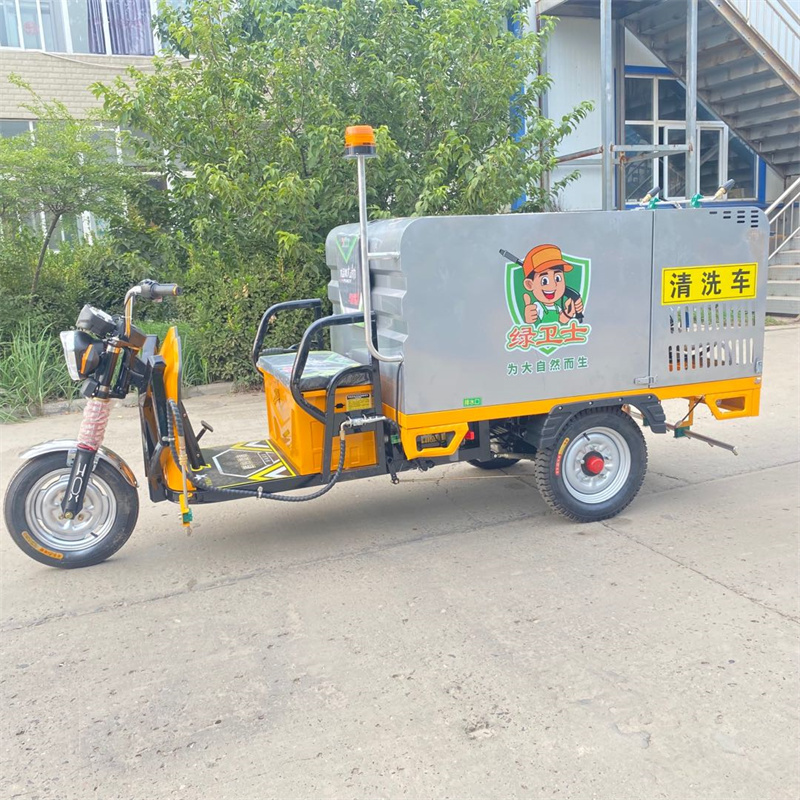 璧山电动高压冲洗车CX700A（不锈钢箱体）